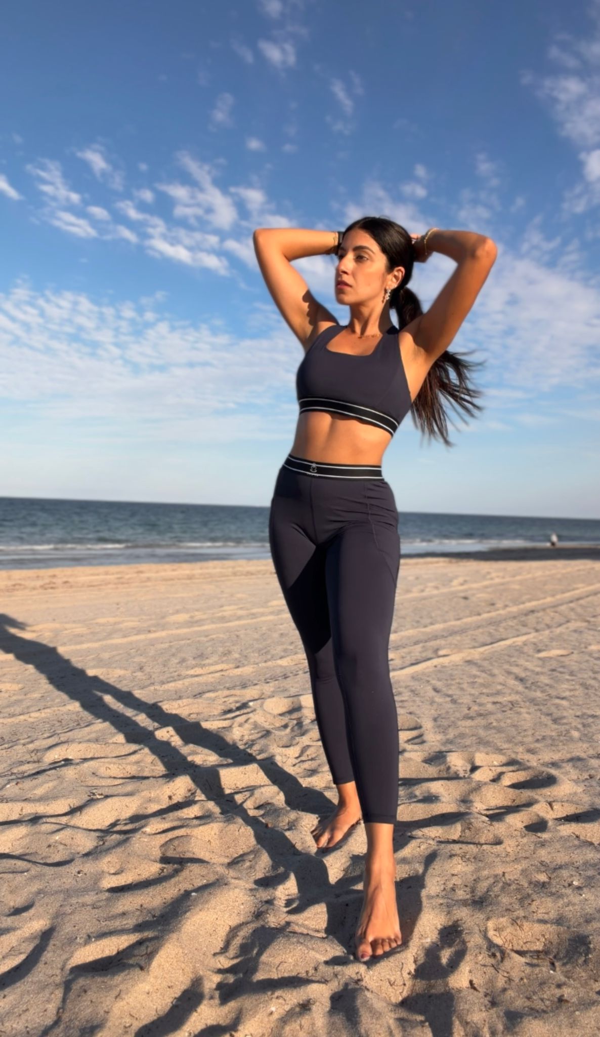 Contrast High Waist Performance Leggings