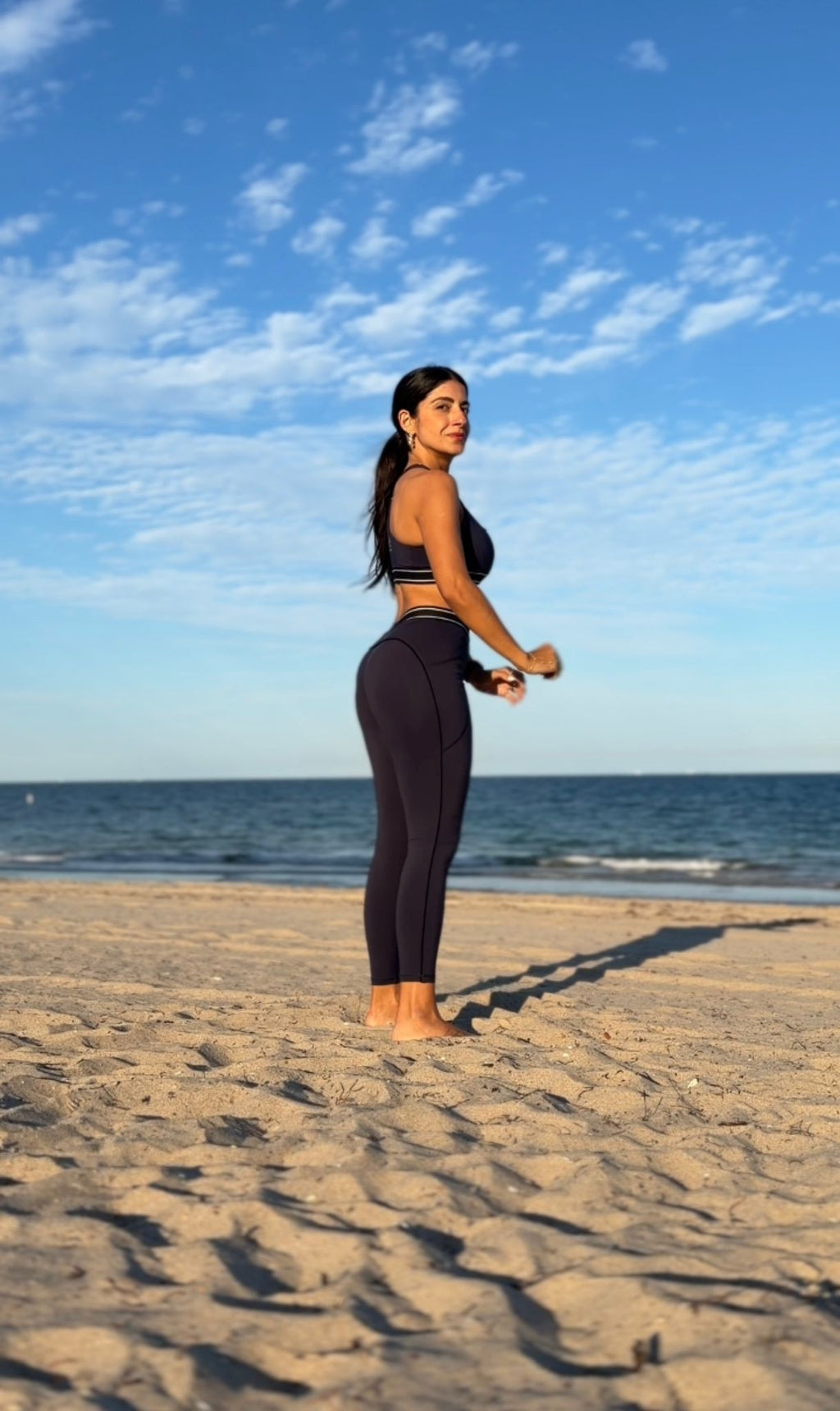 Contrast High Waist Performance Leggings