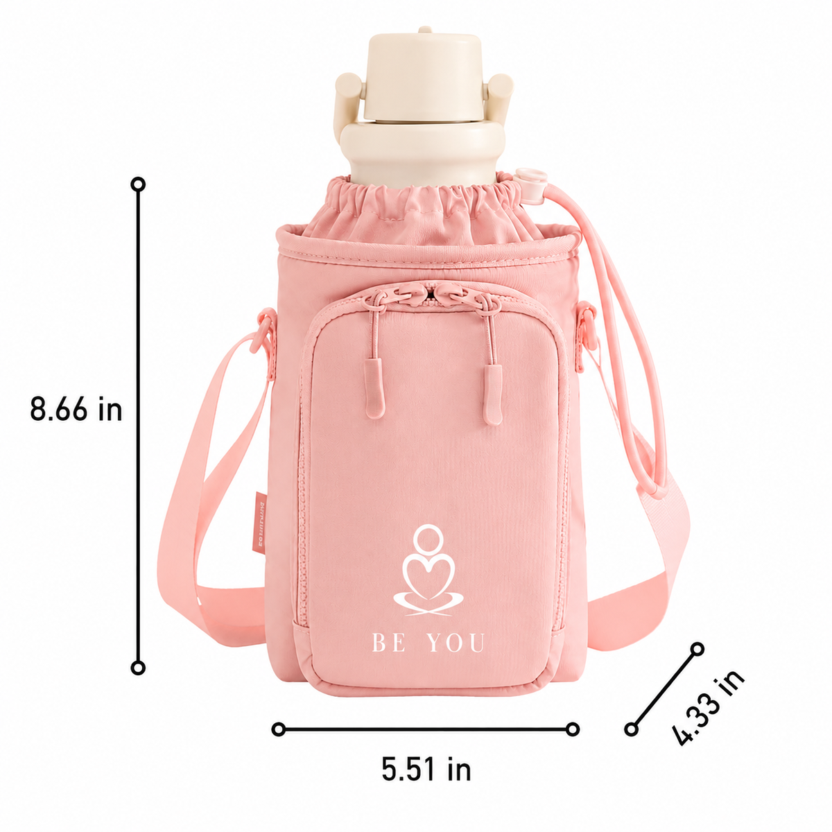 HydraGo Crossbody Water Bottle & Phone Bag