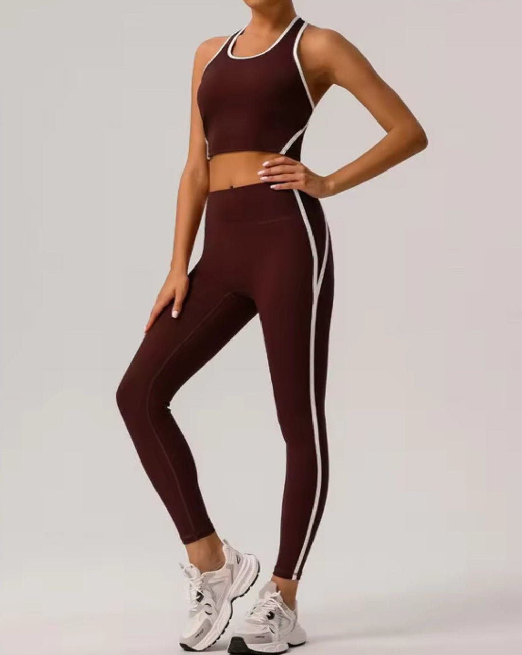 Sculpt Contour Contrast Nude Leggings