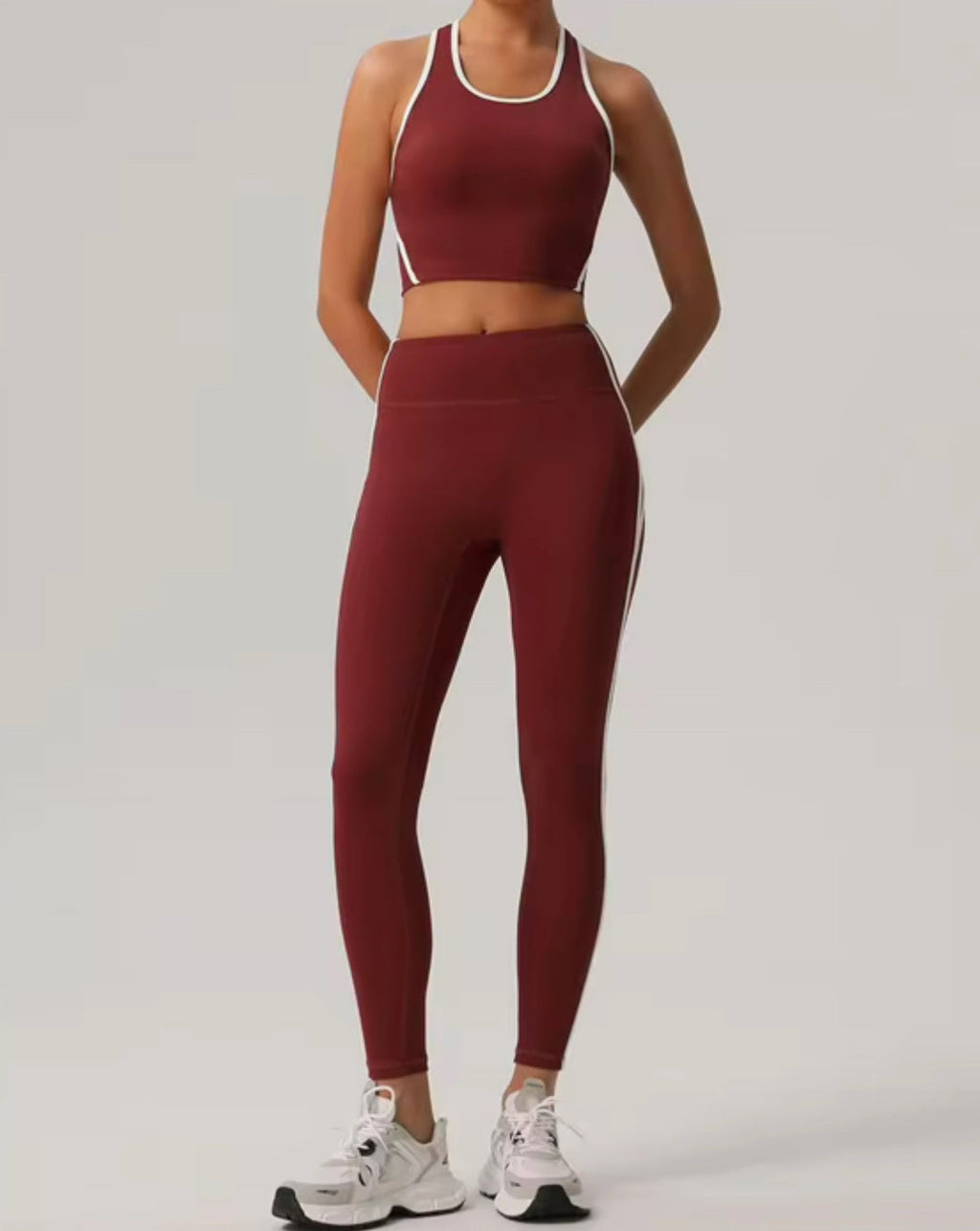 Sculpt Contour Contrast Nude Leggings