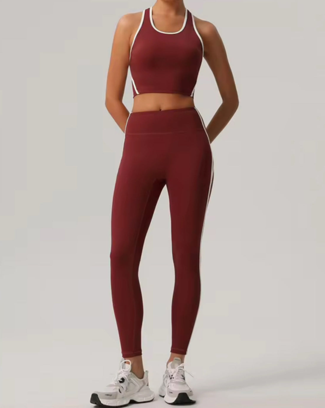 Sculpt Contour Contrast Nude Leggings
