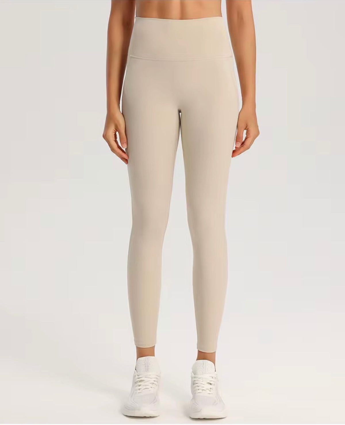 Peach Contour Crop Leggings