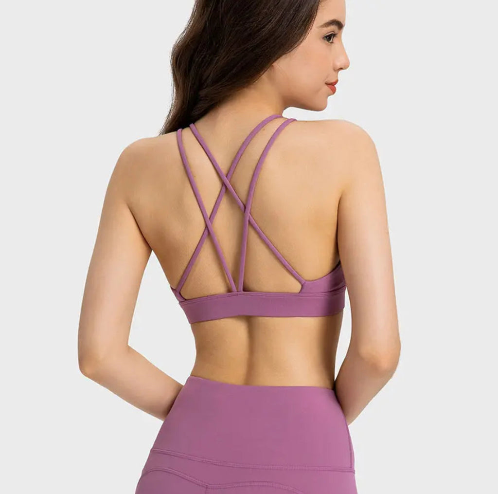 Slim Strap Push Up  Bra