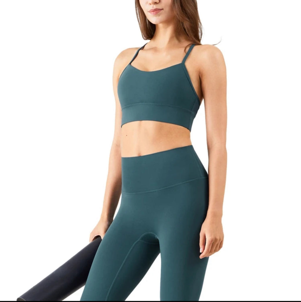 Y CrossBack Compression Sports Bra