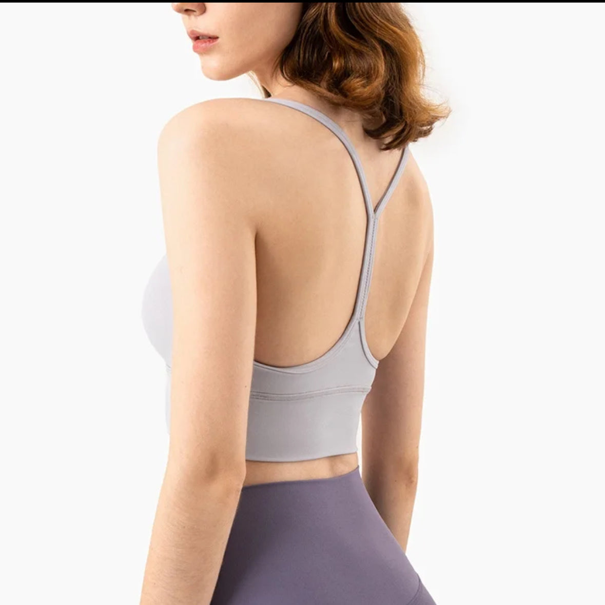 Y CrossBack Compression Sports Bra