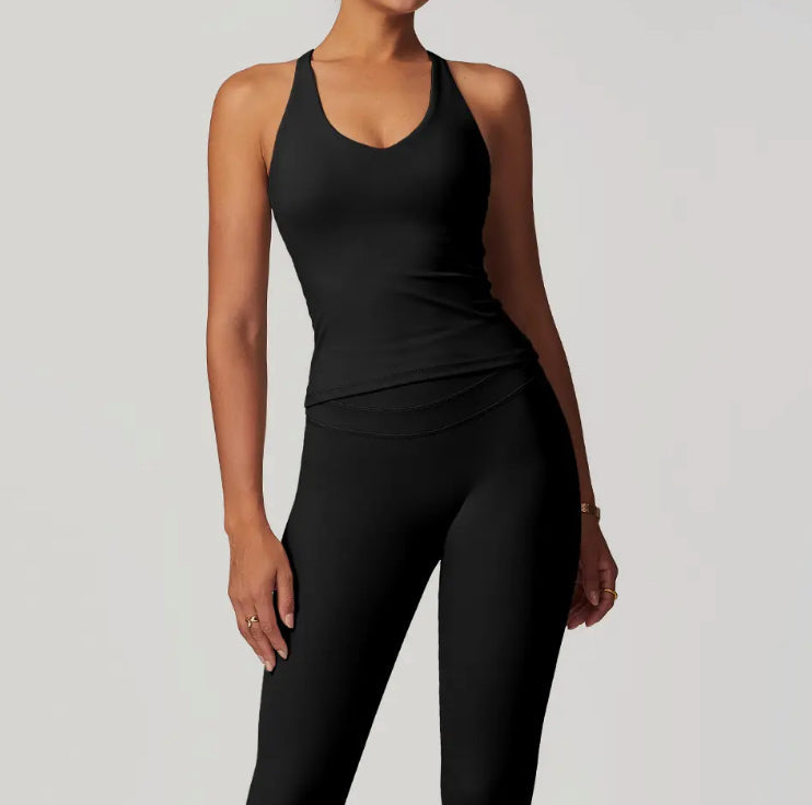 Cross Adjustable Straps Padded Top