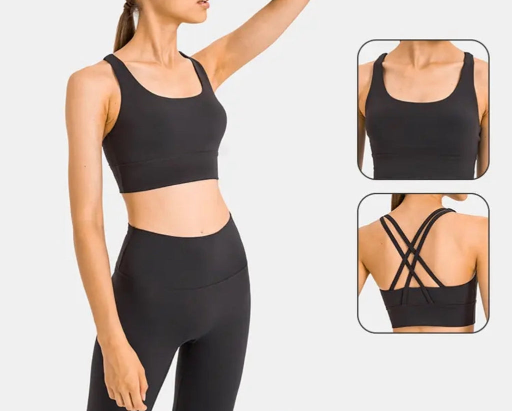 StrappyFit Yoga Bra