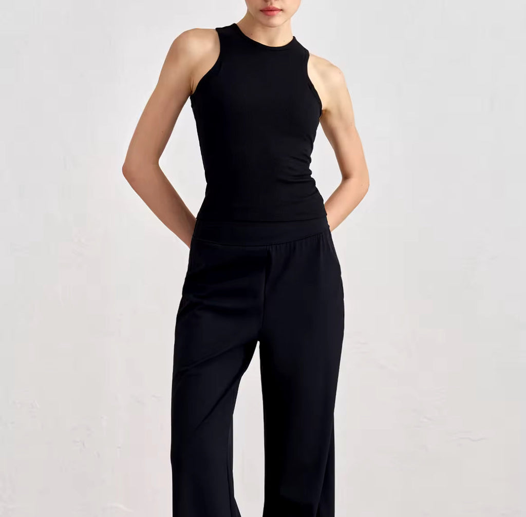 Slim-Fit Padded Gym Tank