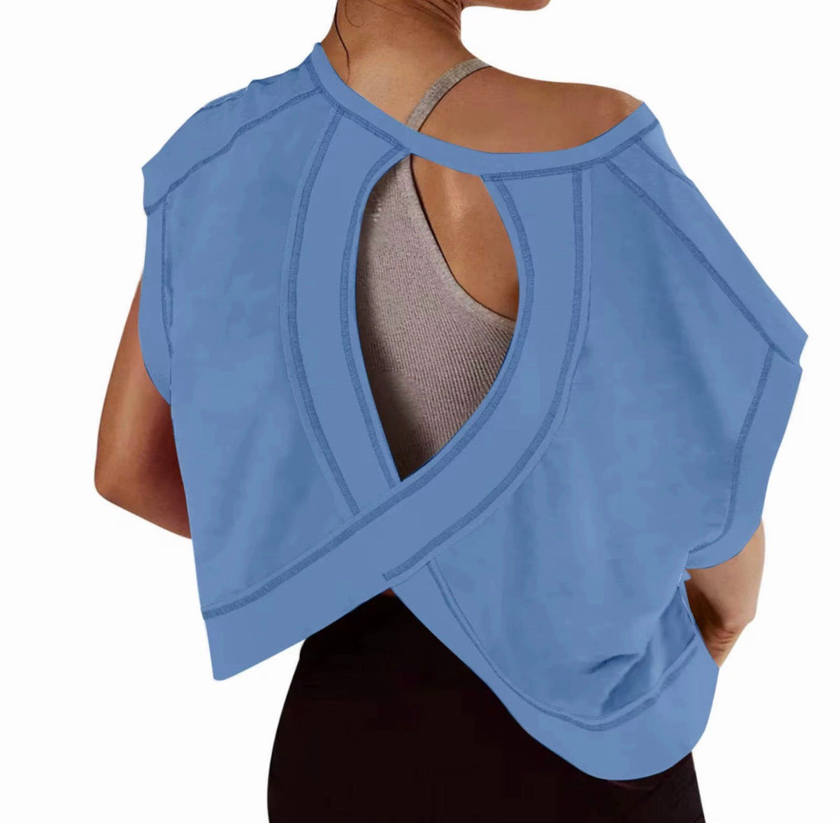 Be You Open-Back Flow Top