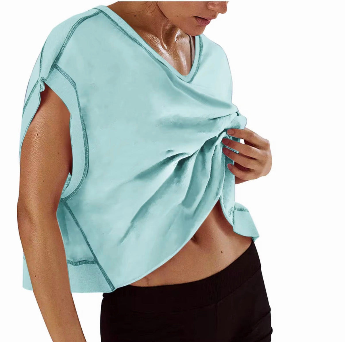 Be You Open-Back Flow Top