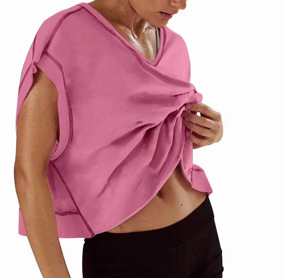 Be You Open-Back Flow Top