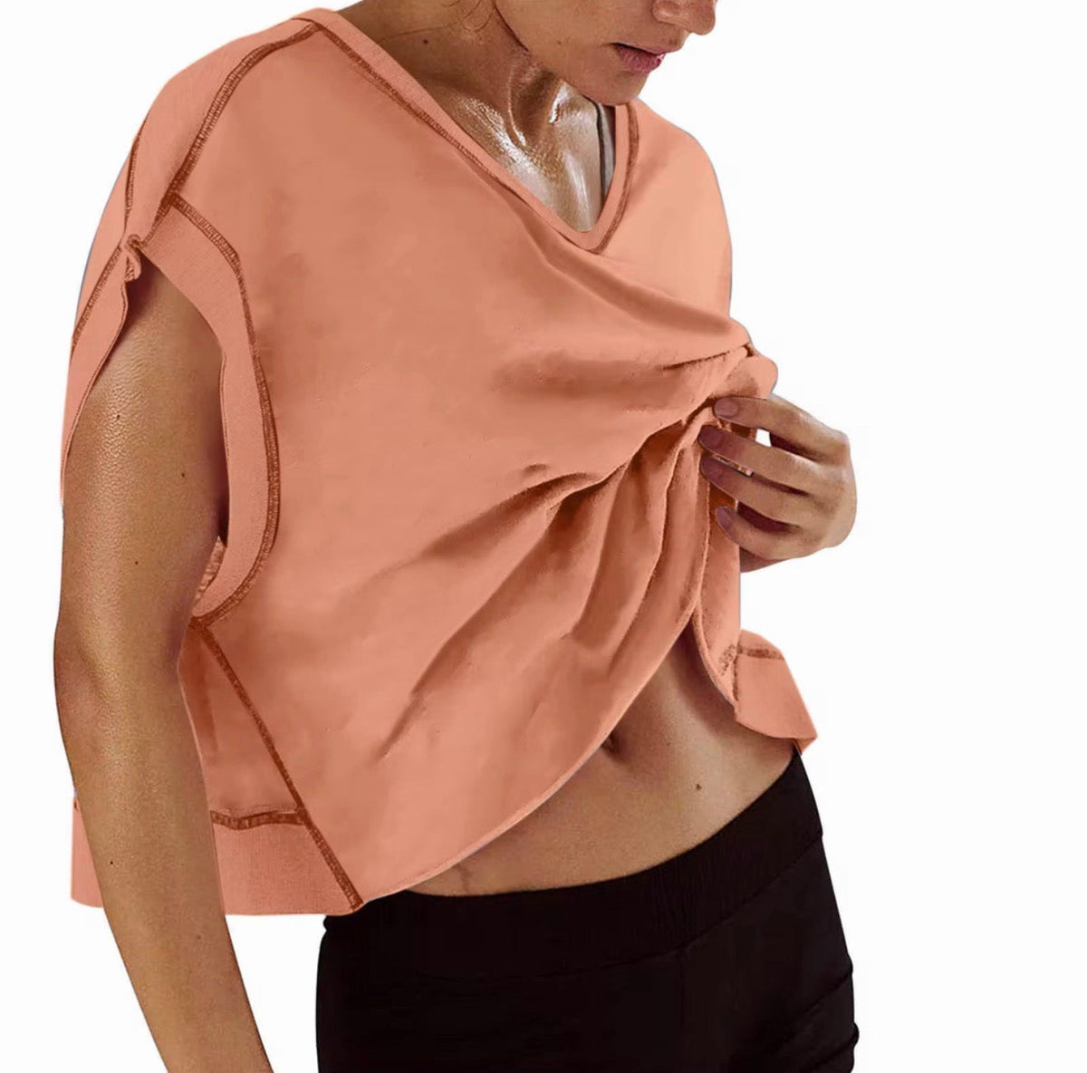 Be You Open-Back Flow Top