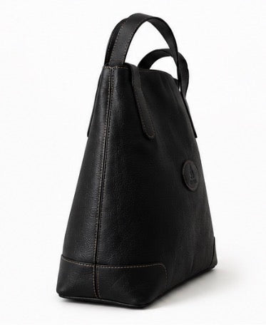 Classic Luxe Leather Tote Bag