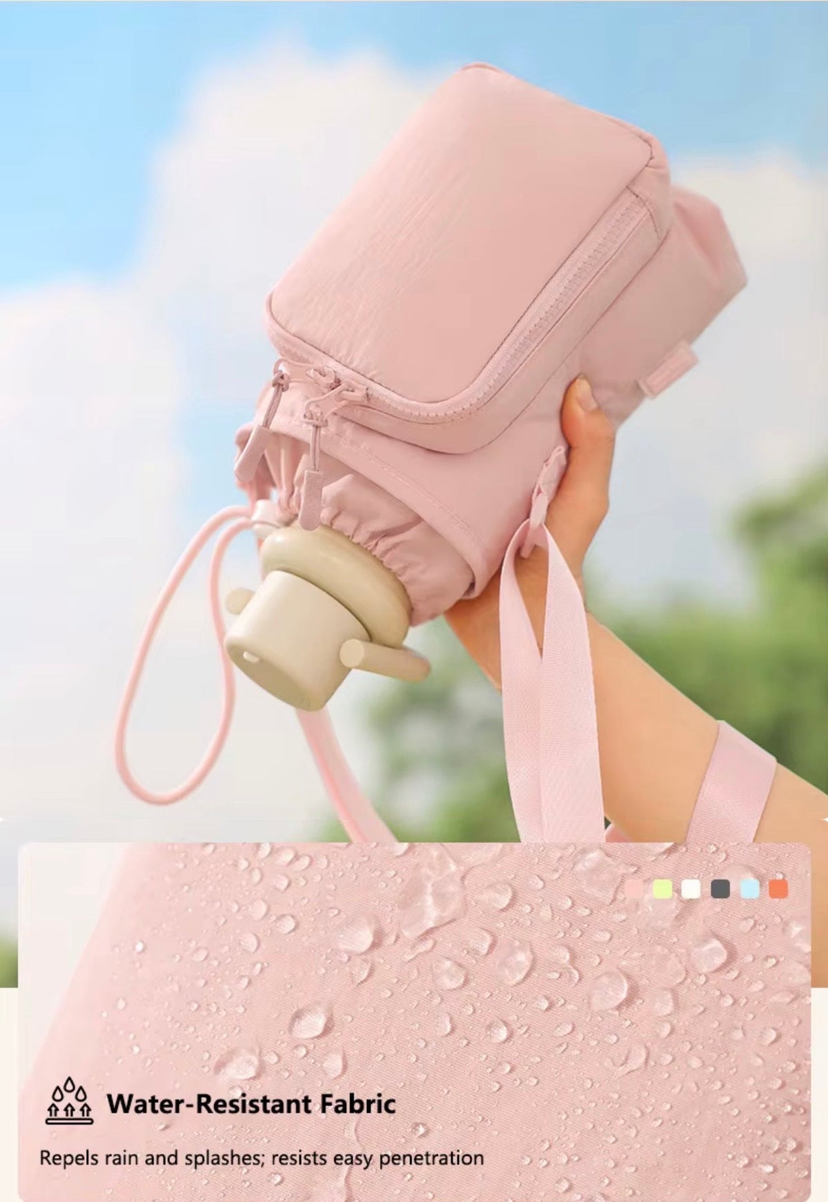 HydraGo Crossbody Water Bottle & Phone Bag