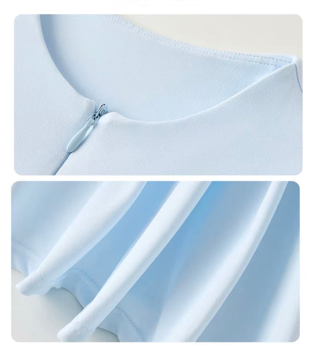 Court Flow Half-Zip Tennis Dress