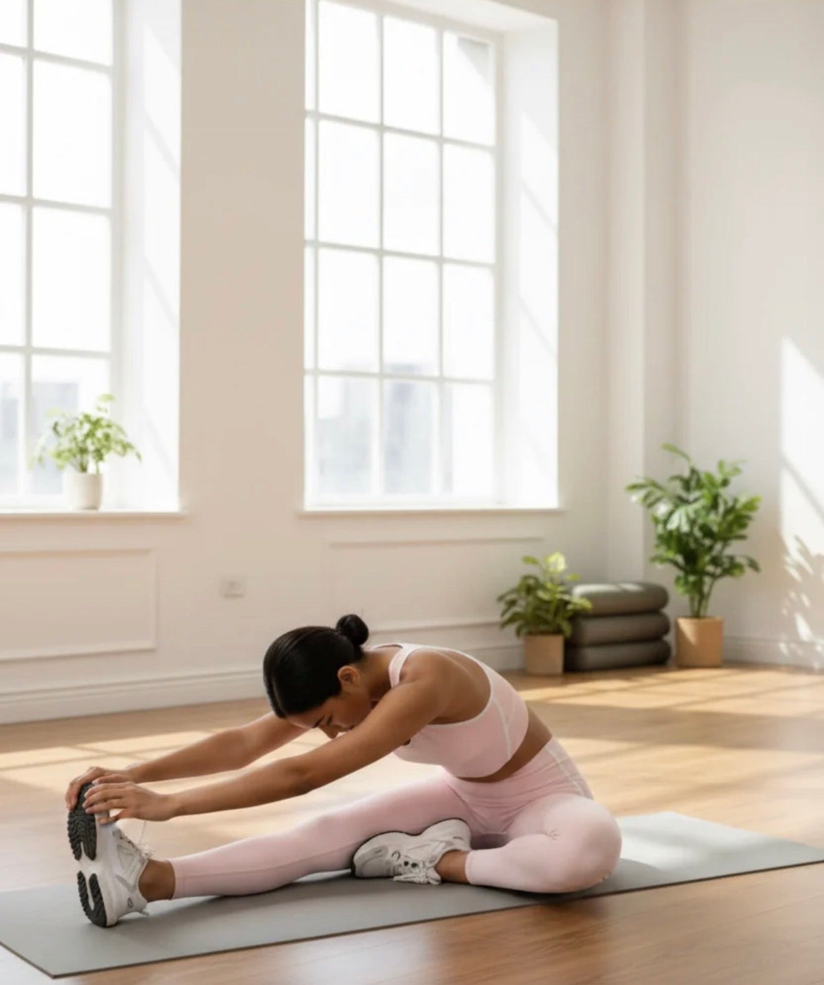 Sculpt Contour Contrast Nude Leggings