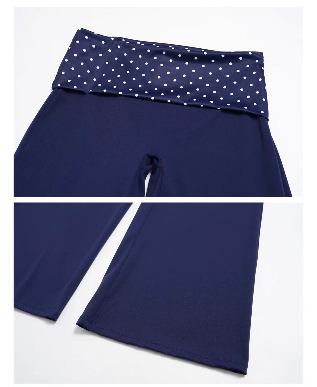 Polka Flow Wide -Leg Pants