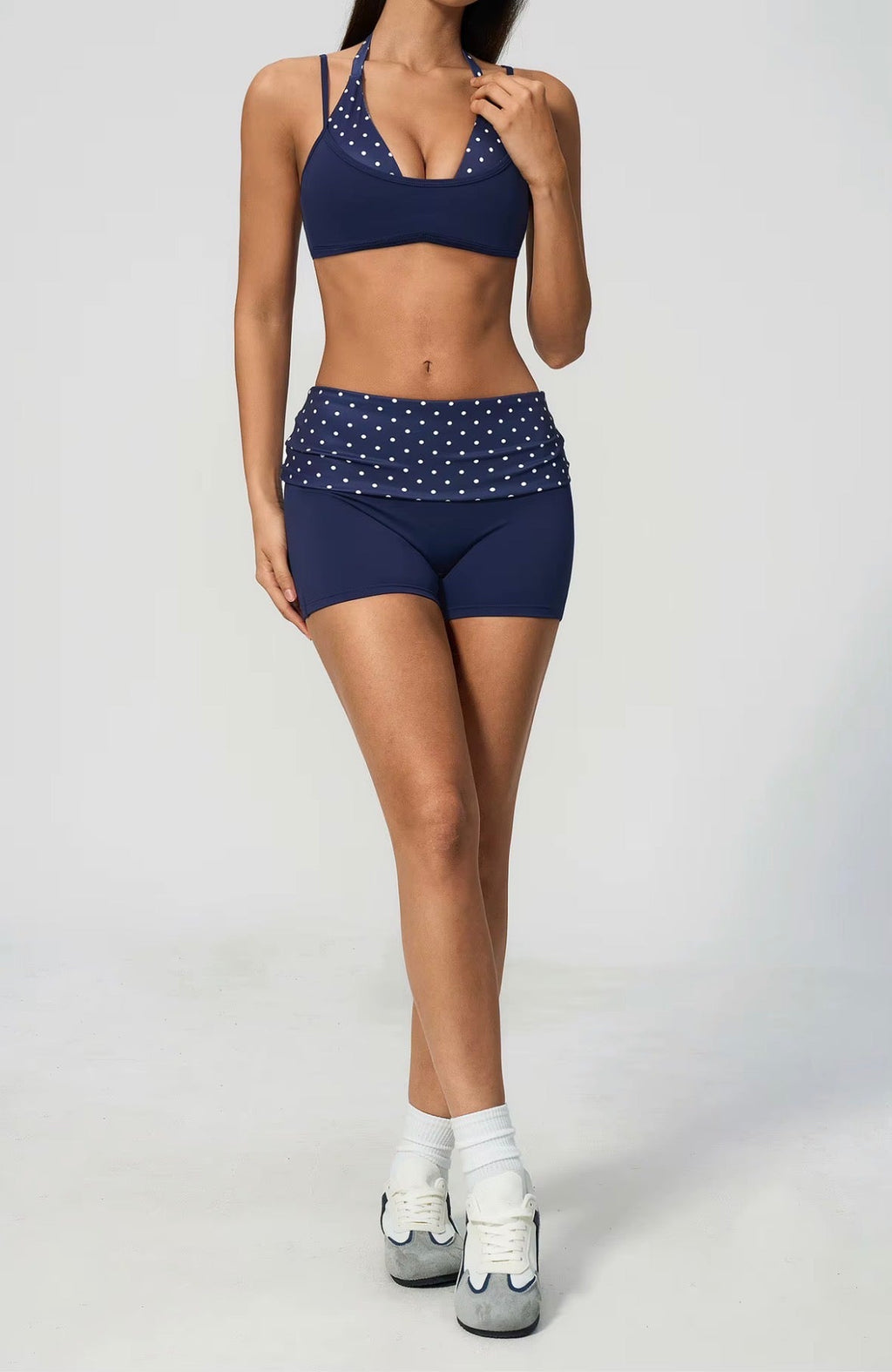 Polka Dot Performance Shorts
