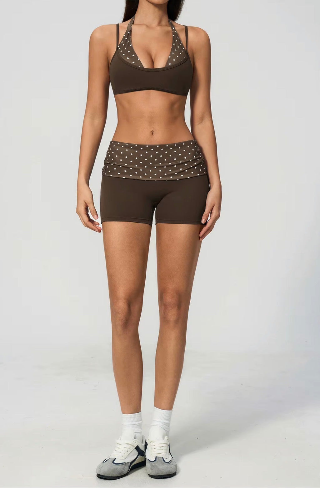 Polka Dot Performance Shorts