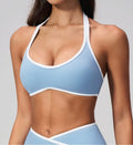 Halter Neck Padded Sports Bra
