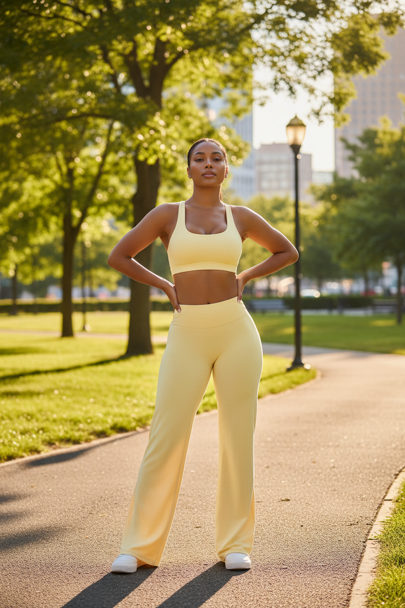 FlexFlow High-Waist Straight Leg Pants